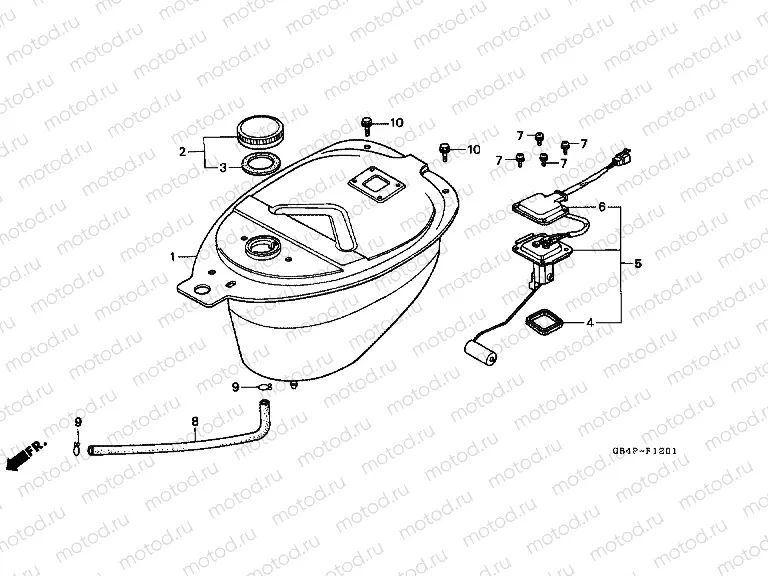 F-12-1 FUEL TANK (C50SP / C50ST)