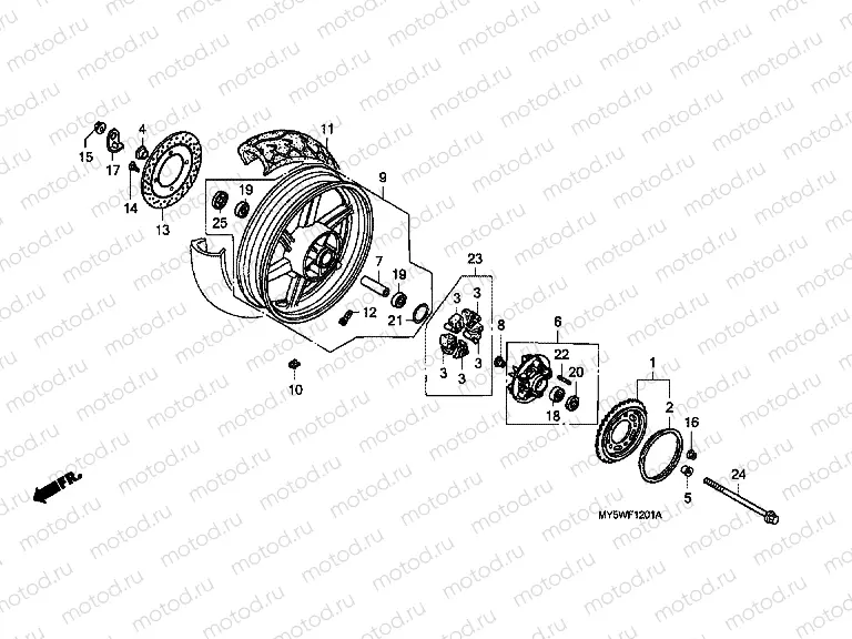 F-12-1 REAR WHEEL (2)