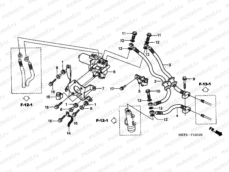 F-12-2 ABS UNIT (REAR)