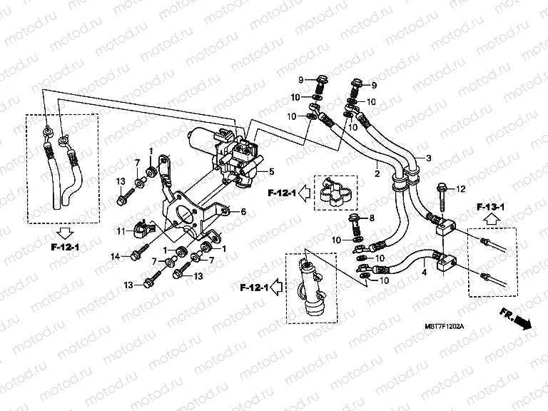 F-12-2 ABS UNIT (REAR)