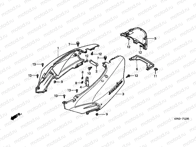 F-12 BODY COVER