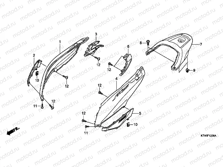 F-12 BODY COVER