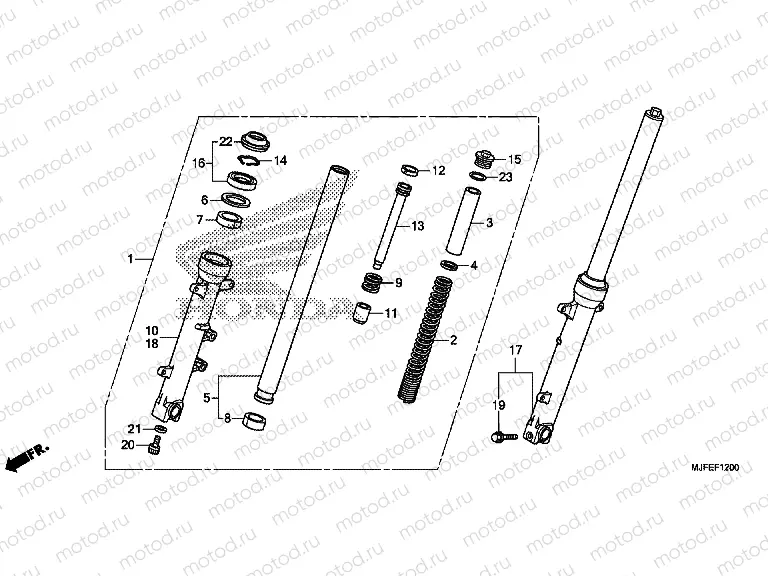 F-12 FRONT FORK