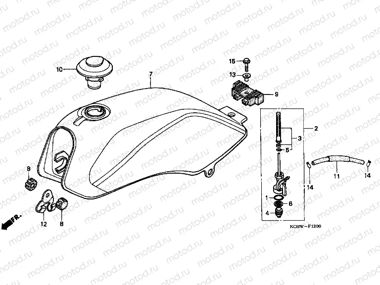F-12 FUEL TANK