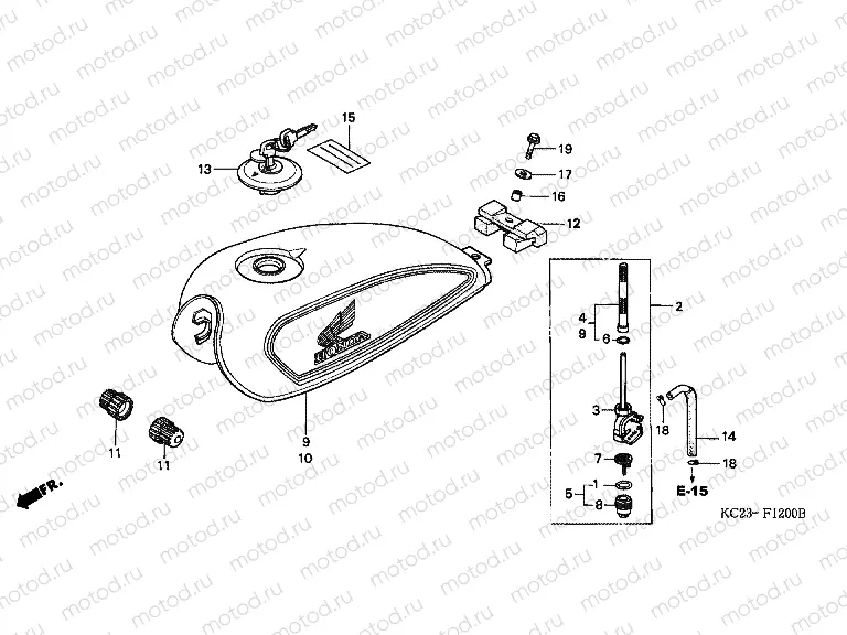F-12 FUEL TANK
