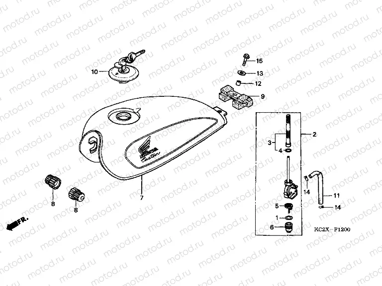 F-12 FUEL TANK