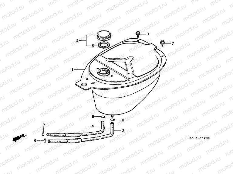 F-12 FUEL TANK