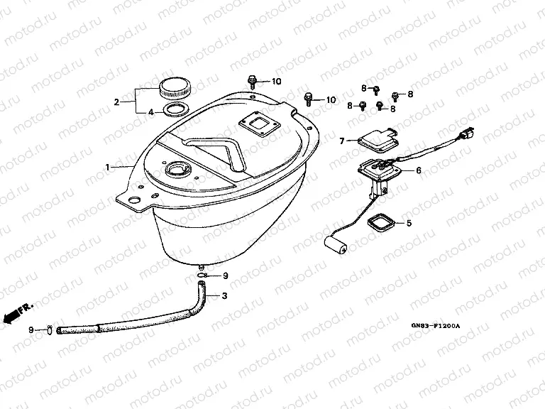 F-12 FUEL TANK