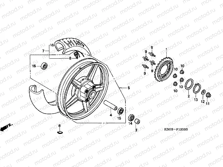 F-12 REAR WHEEL (1)