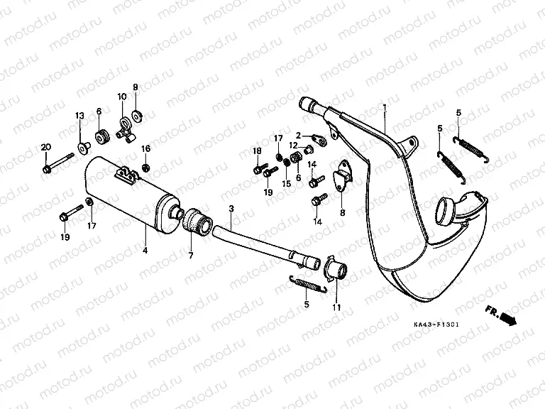 F-13-1 EXHAUST RESONATOR CHAMBER (2)
