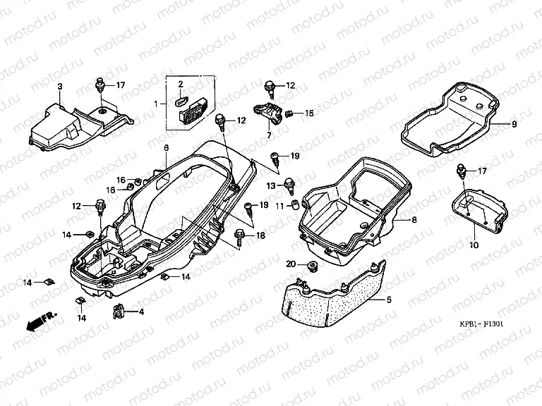F-13-1 LUGGAGE BOX (NSS2502)