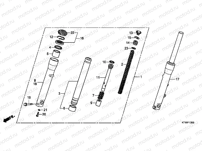 F-13 FRONT FORK