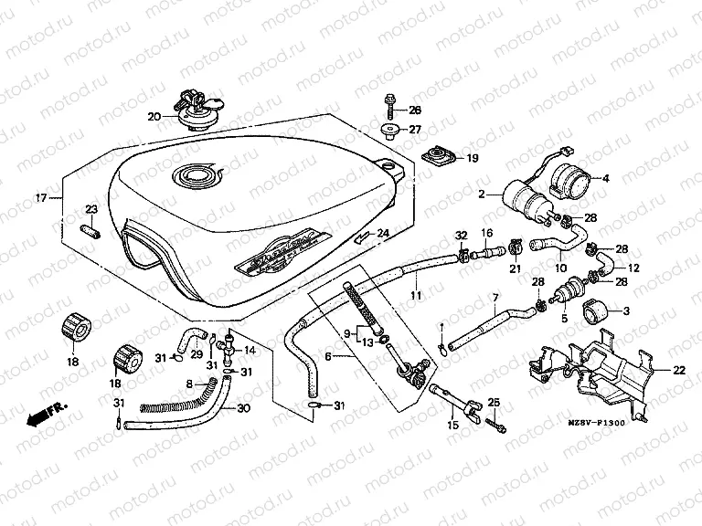 F-13 FUEL TANK (1)