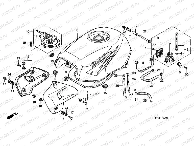 F-13 FUEL TANK