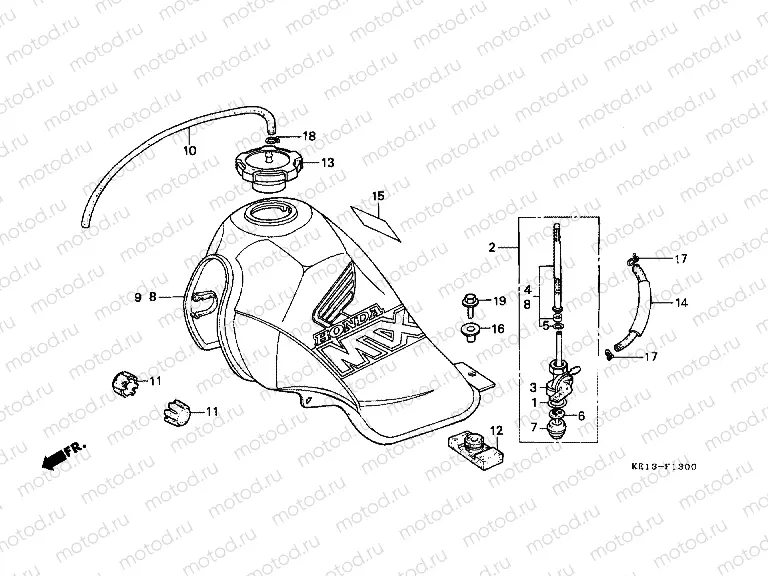 F-13 FUEL TANK