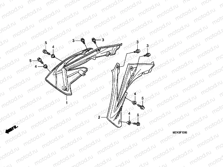 F-13 RADIATOR COVER COVER