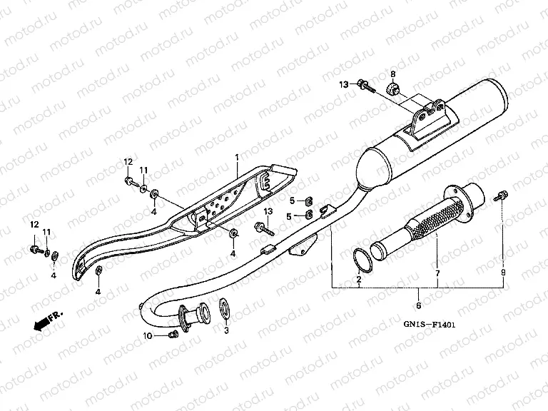 F-14-1 EXHAUST DRUM (2)