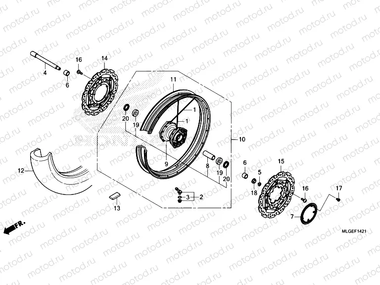F-14-21 FRONT WHEEL (2)
