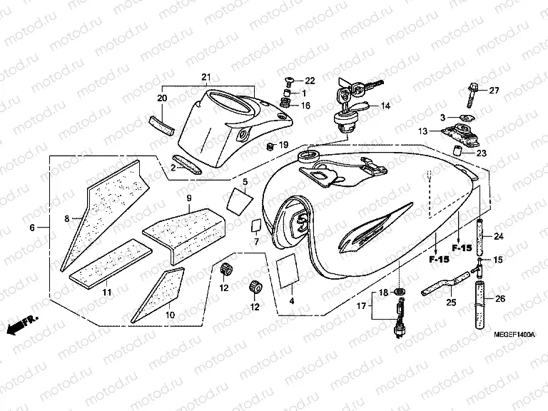 F-14 FUEL TANK