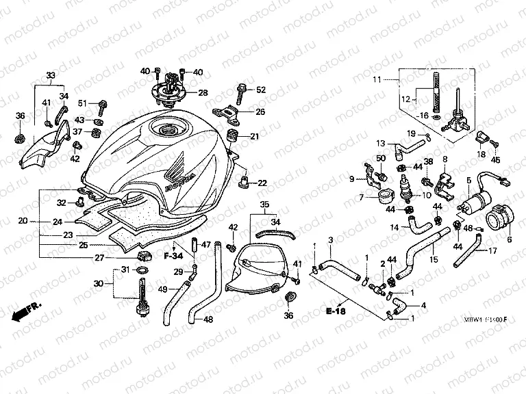 F-14 FUEL TANK (99 / 00)