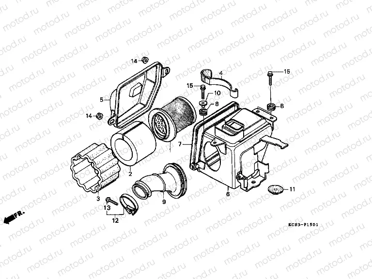 F-15-1 AIR FILTER (2)