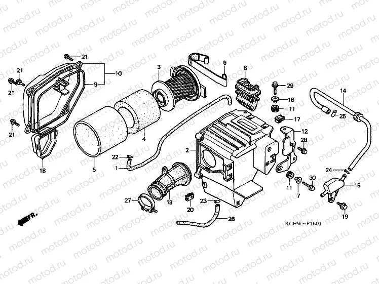 F-15-1 AIR FILTER (2)
