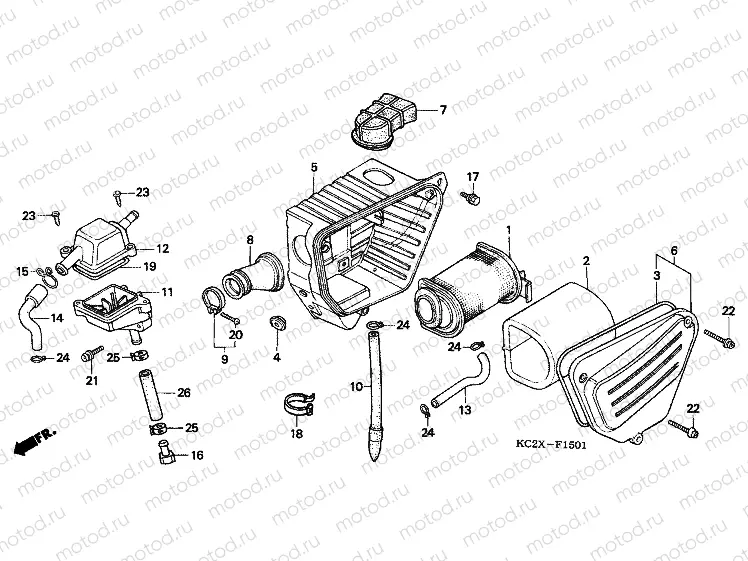 F-15-1 AIR FILTER (2)