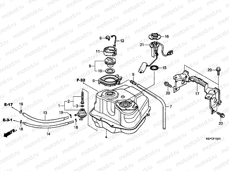 F-15-1 FUEL TANK (SC125A)