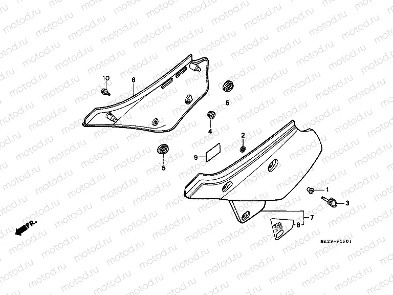 F-15-1 SIDE COVER