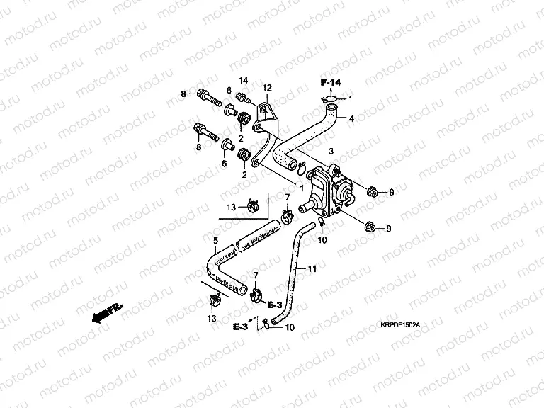 F-15-2 AIR INTAKE VALVE