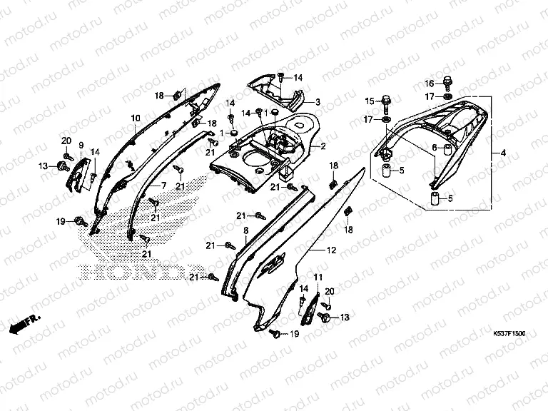 F-15 BODY COVER / LUGGAGE CARRIER