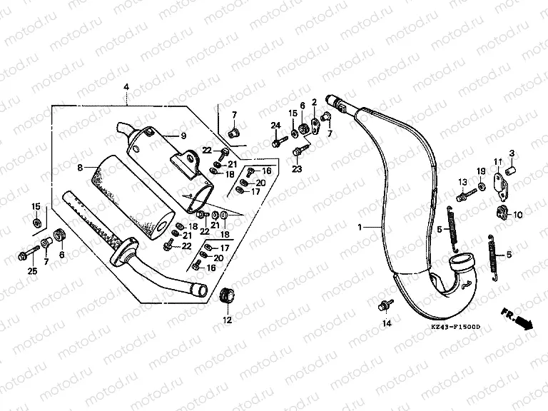 F-15 EXHAUST RESONATOR CHAMBER (1)