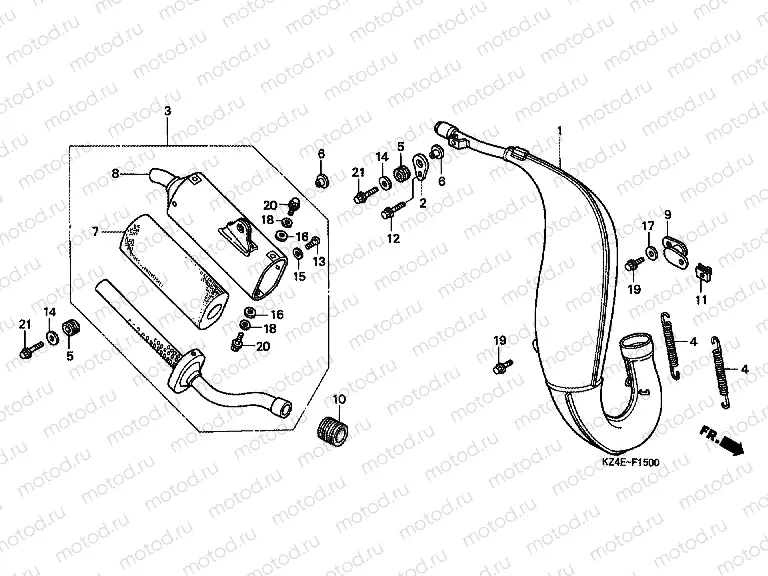 F-15 EXHAUST RESONATOR CHAMBER (1)