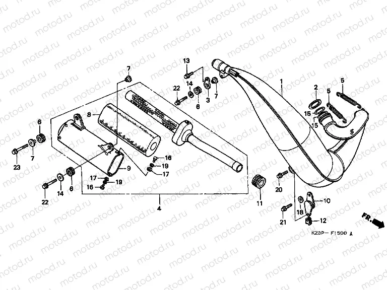 F-15 EXHAUST RESONATOR CHAMBER