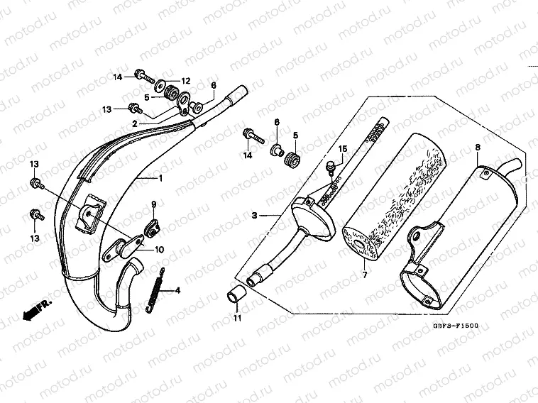 F-15 EXHAUST RESONATOR CHAMBER