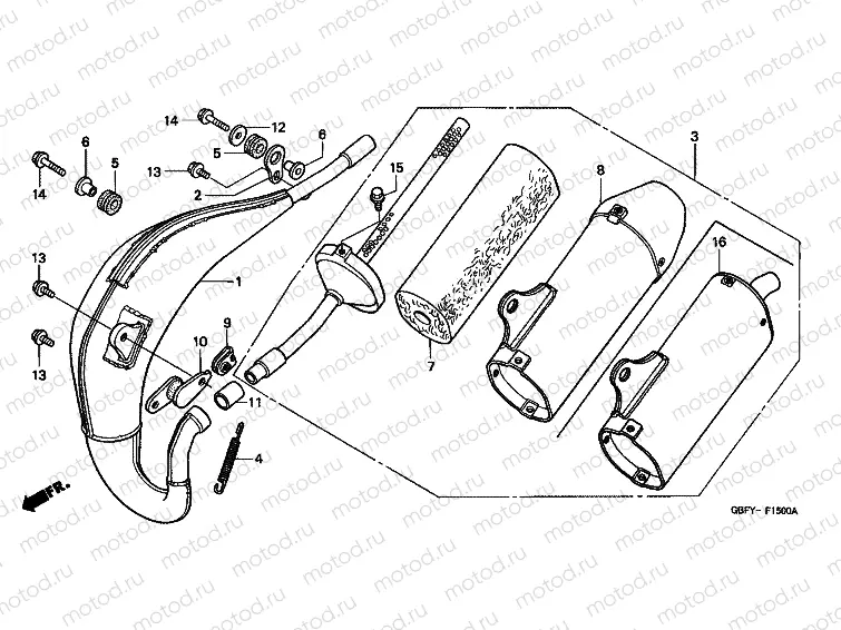 F-15 EXHAUST RESONATOR CHAMBER
