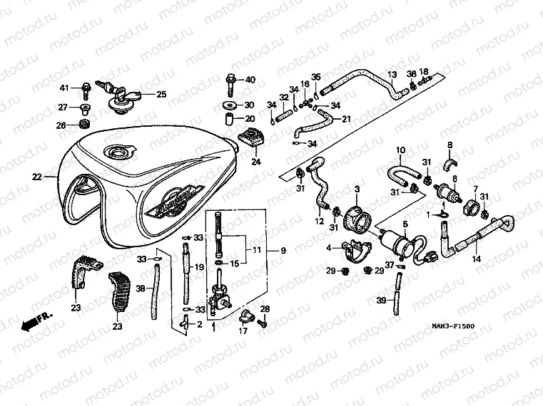 F-15 FUEL TANK / FUEL PUMP