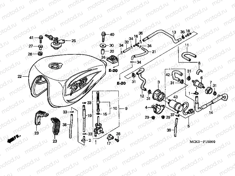 F-15 FUEL TANK / FUEL PUMP