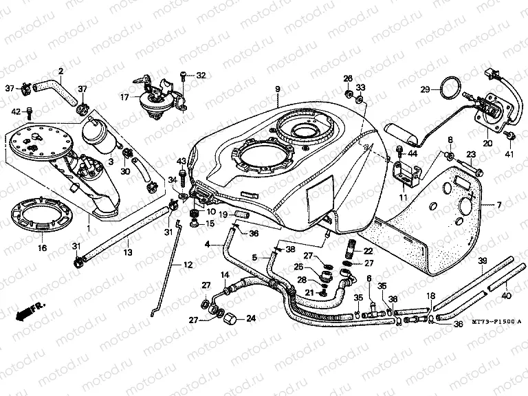 F-15 FUEL TANK / FUEL PUMP