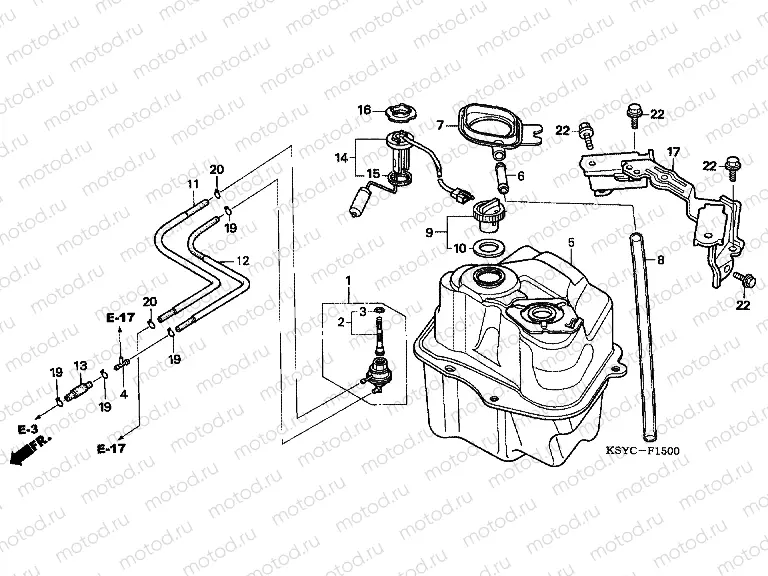 F-15 FUEL TANK (SC1255,6,8)