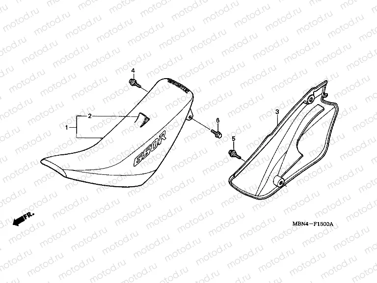 F-15 SEAT / J. SIDE COVER
