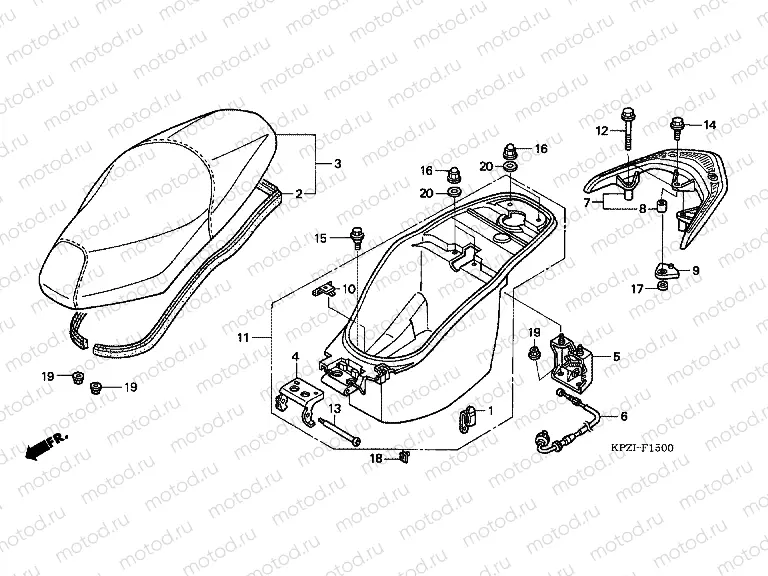 F-15 SEAT / LUGGAGE BOX