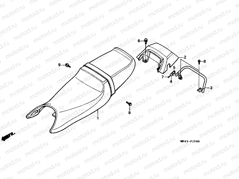 F-15 SEAT / SEAT ARM