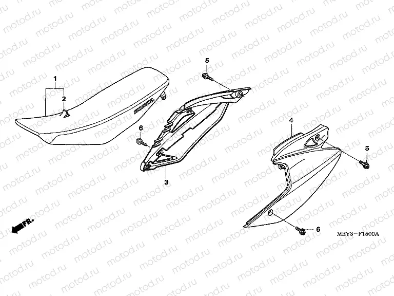 F-15 SEAT / SIDE COVER