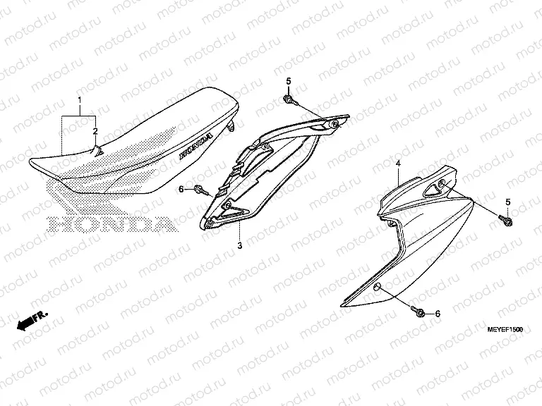 F-15 SEAT / SIDE COVER