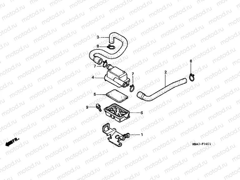 F-16-1 ADDITIONAL AIR FILTER