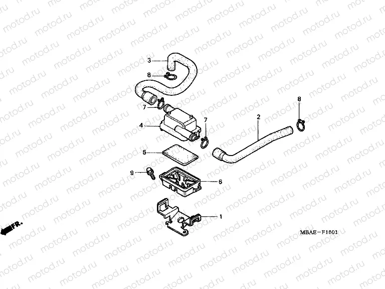 F-16-1 ADDITIONAL AIR FILTER