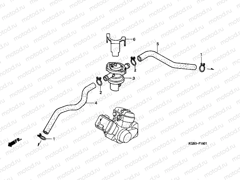 F-16-1 AIR BLOW CONTROL VALVE
