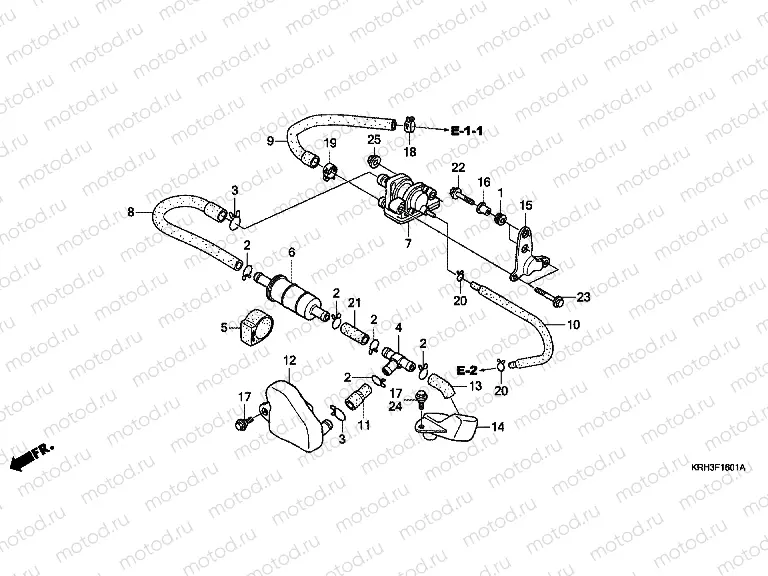 F-16-1 AIR INTAKE VALVE