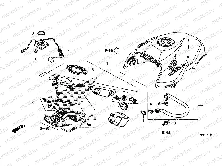 F-16-1 FUEL PUMP
